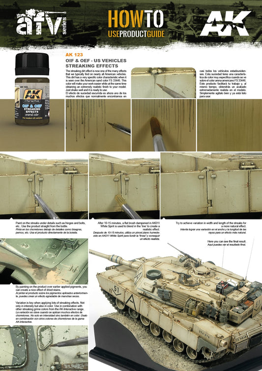 OIF & OEF - US Vehicles Streaking Effects
