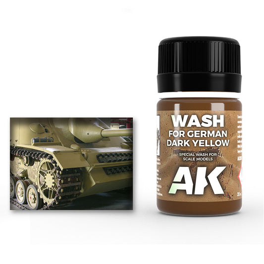 DARK YELLOW WASH