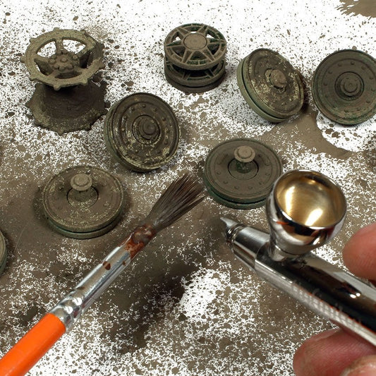 SPLATTER EFFEKTE NASSER SCHLAMM - 100ml - Basisprodukt (Acryl)