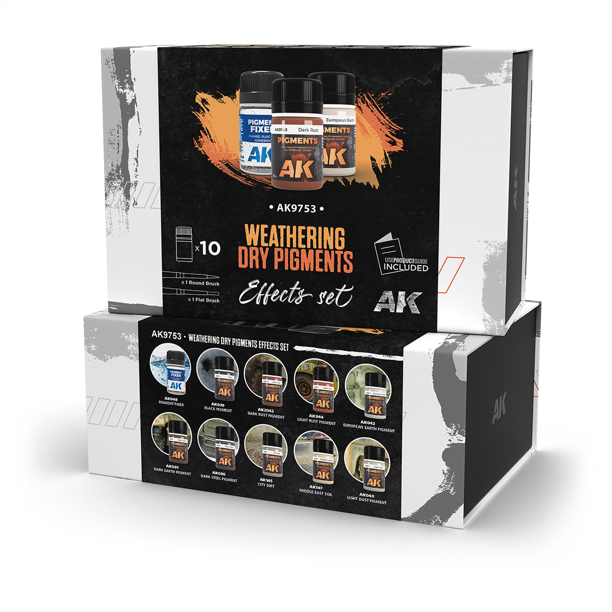 WEATHERING DRY PIGMENTS EFFECTS SET