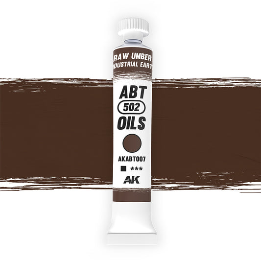 Abteilung 502 Oil Paint Raw Umber / Industrial earth