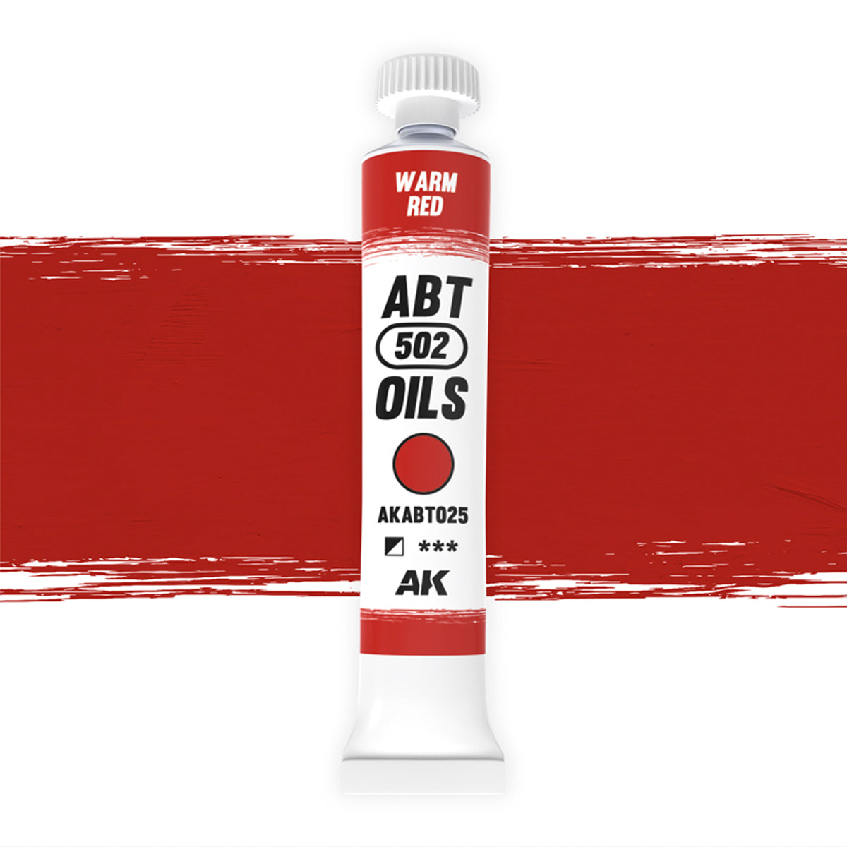 Abteilung 502 Ölfarbe Warmrot