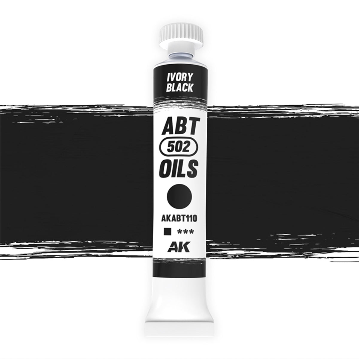 Abteilung 502 Oil Paint Ivory black