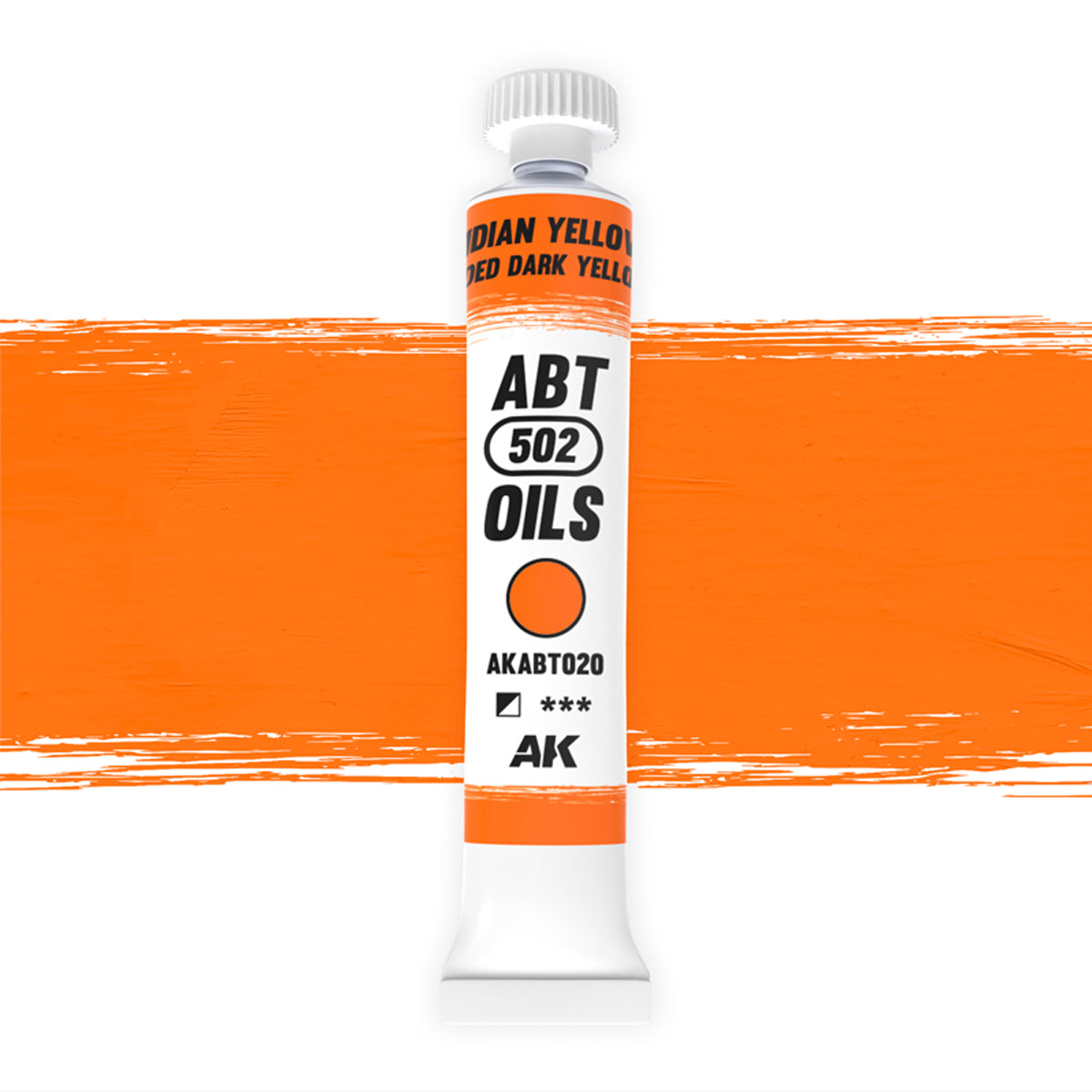Abteilung 502 Oil Paint Indian yellow / Faded dark yellow