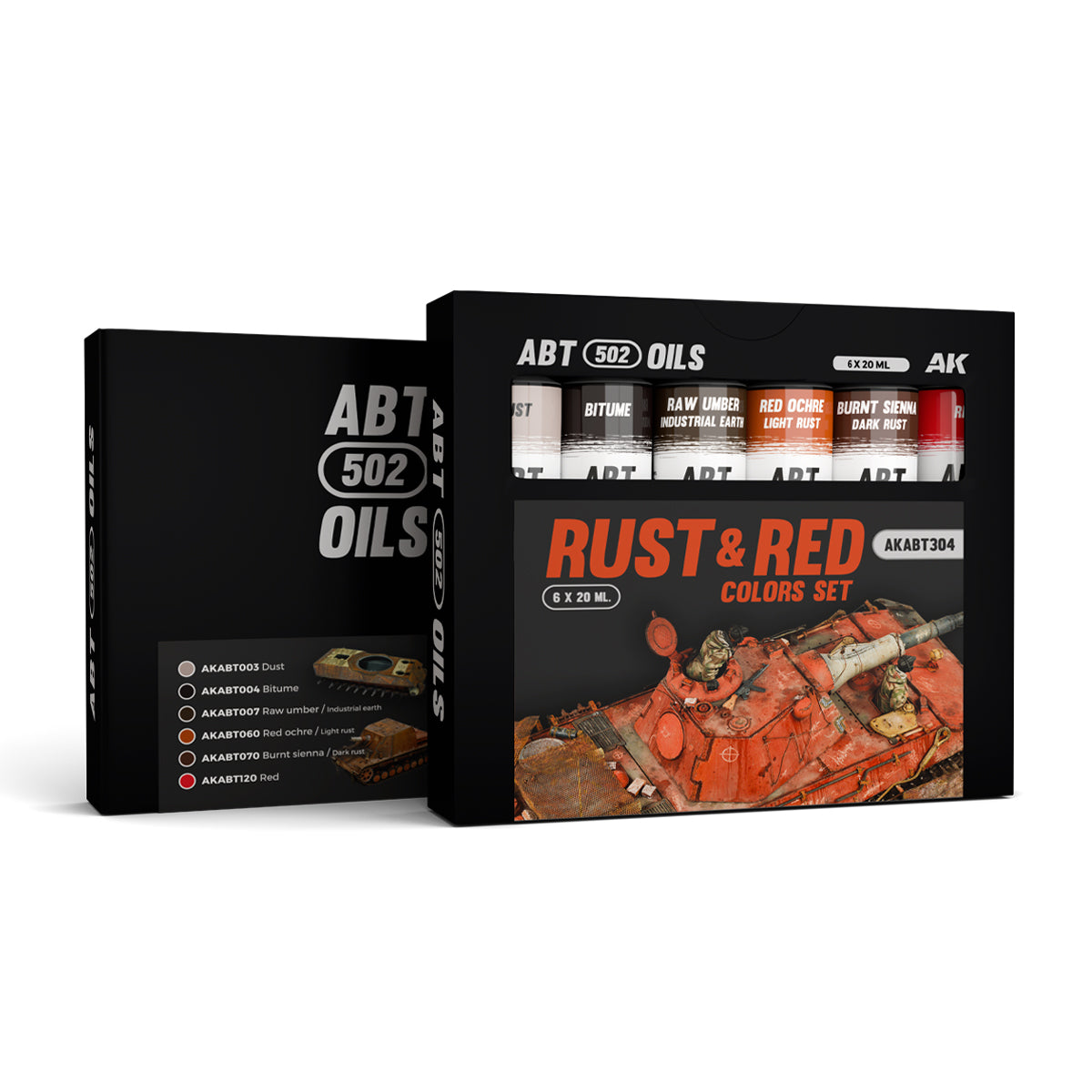 AK ROST & ROT TÖNE SET - ABT 502 ÖLE
