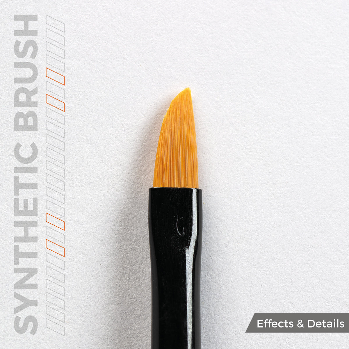 AK SYNTHETIC BRUSH - DAGGER L