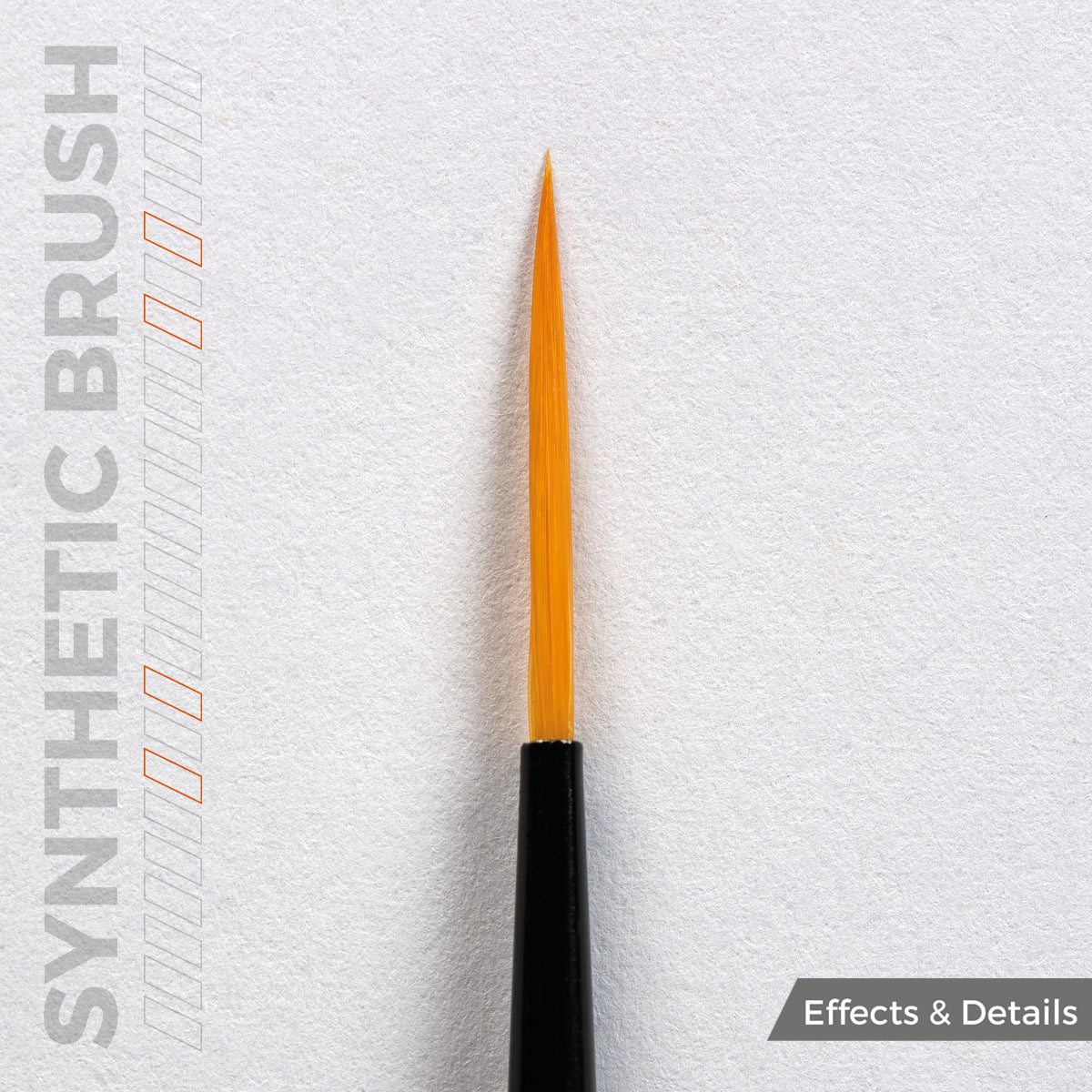 AK SYNTHETIC BRUSH – LINER 17 mm