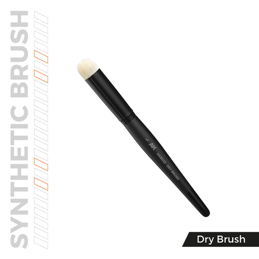 AK SYNTHETIC DRY BRUSH - L