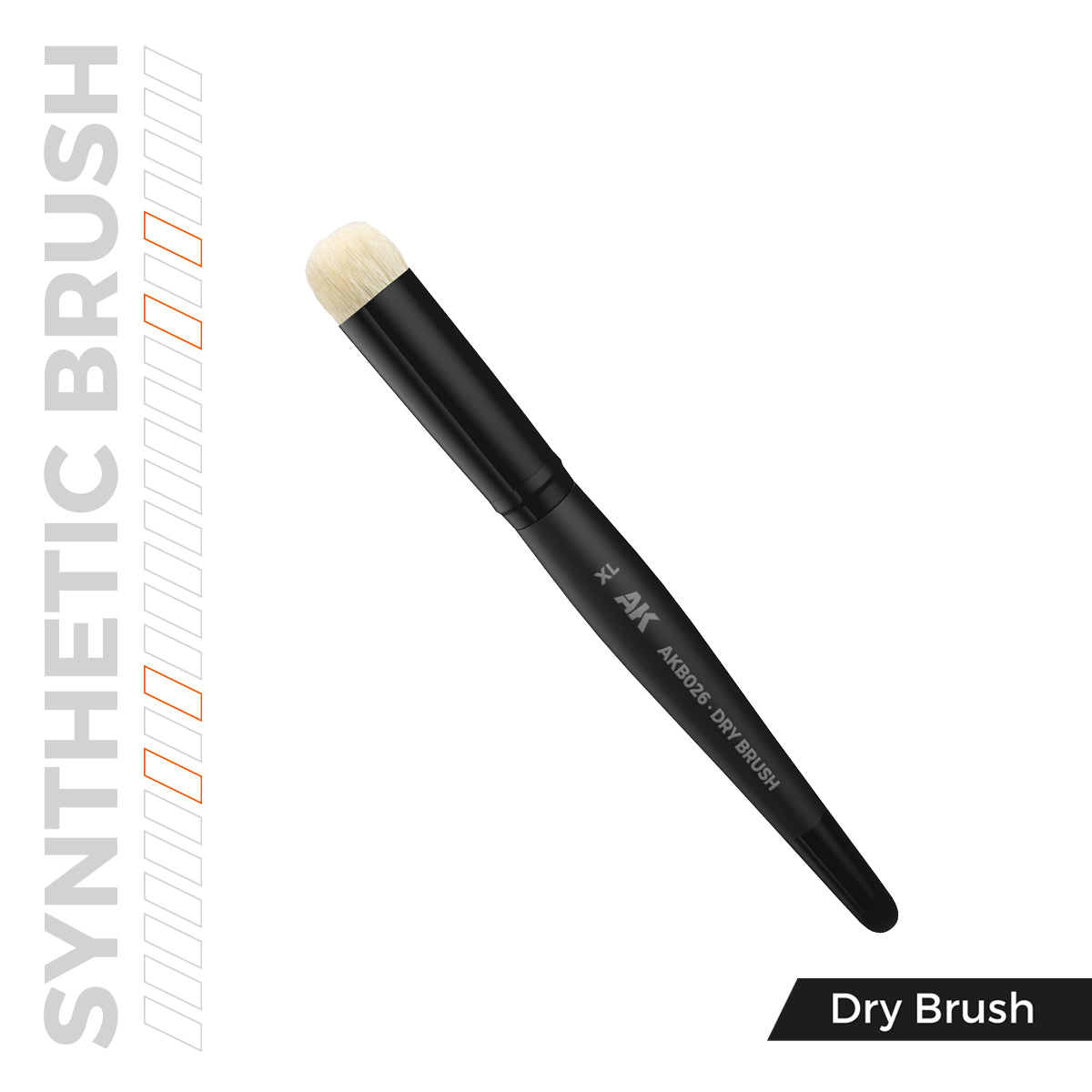 AK SYNTHETIC DRY BRUSH - XL