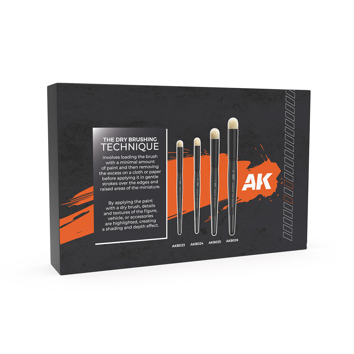 AK DRY BRUSHES SET