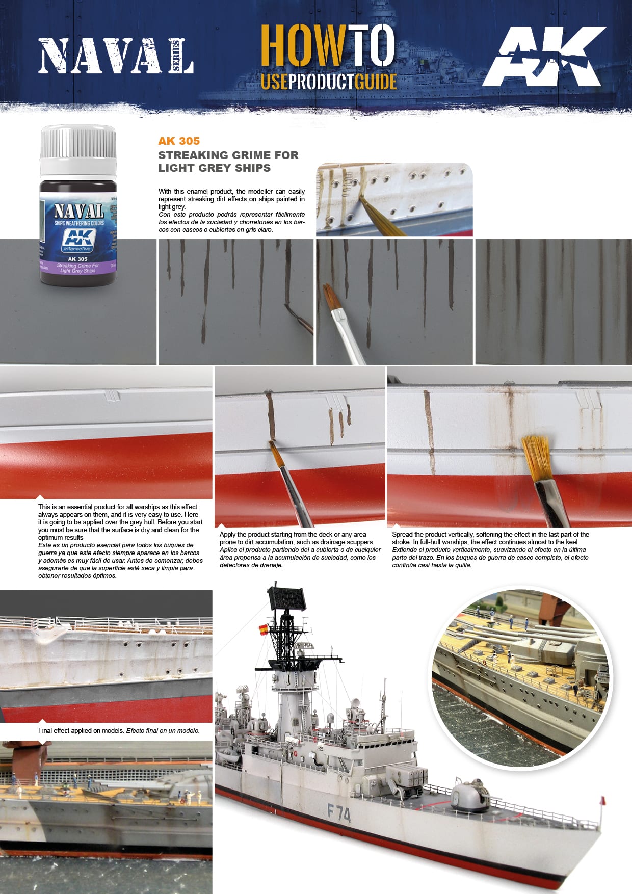 Streaking Grime For Light Grey Ships