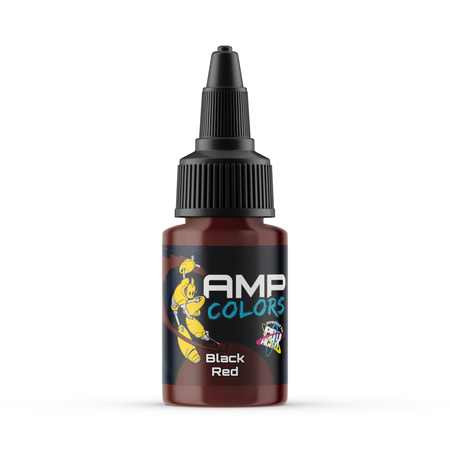 AMP Colors 004 - Pro Acryl Black Red
