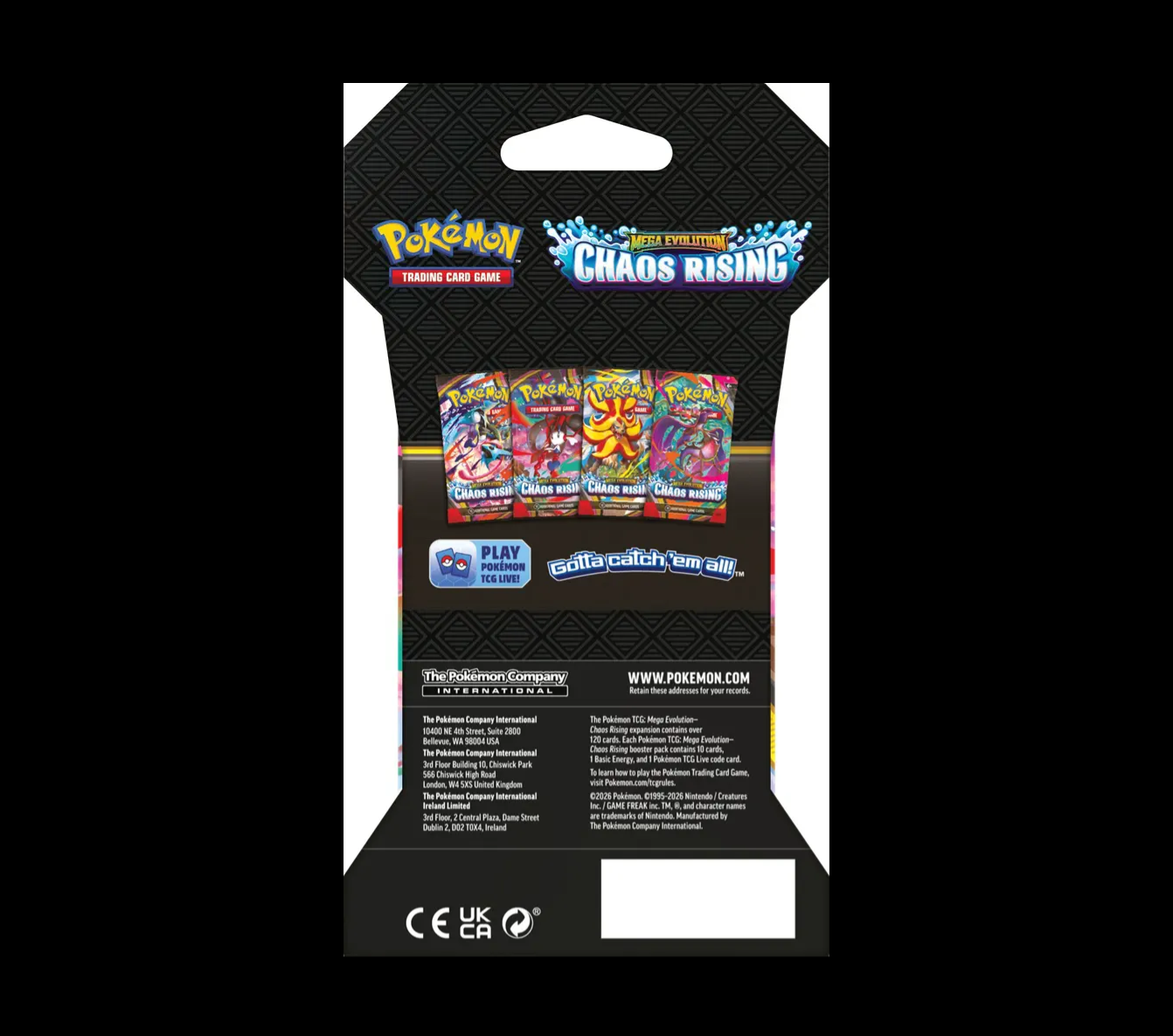 Chaos Rising Sleeved Booster