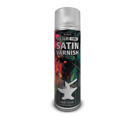 Colour Forge Spray: Satin Varnish (500ml)