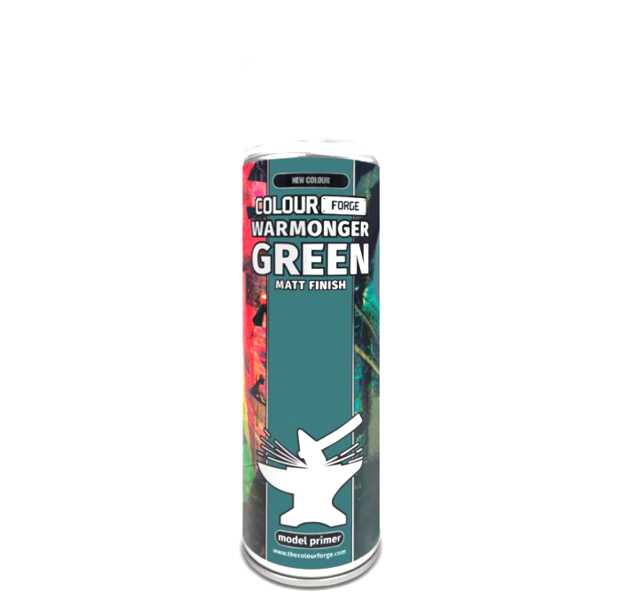 Colour Forge Spray: Warmonger Green (500ml)