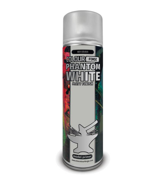 Colour Forge Spray: Phantom White (500ml)
