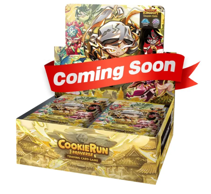 CookieRun: Braverse TCG - Legend of the Spirit Weapons Booster Display (28 Boosters) - EN