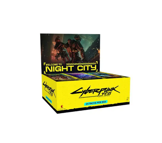 Cyberpunk TCG | Welcome To Night City | 24pc Booster Display (EN)