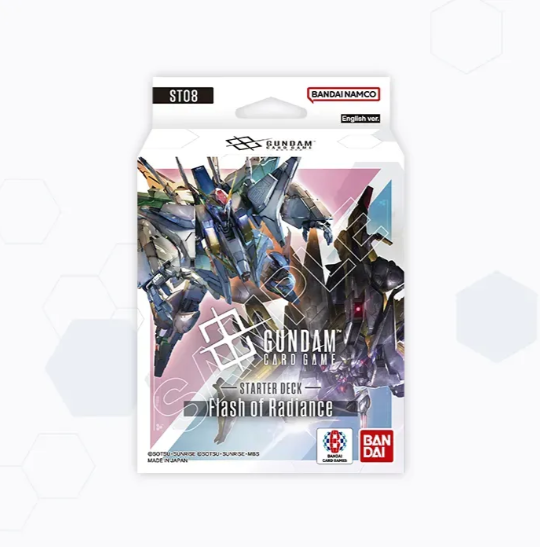 Gundam Card Game: Starter Deck (ST08) Flash of Radiance