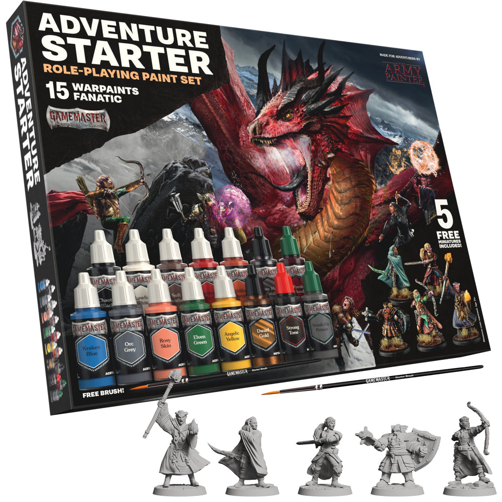 The Army Painter GameMaster: Adventure Starter Role-playing Paint Set