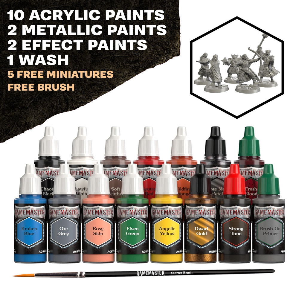 The Army Painter GameMaster: Adventure Starter Role-playing Paint Set