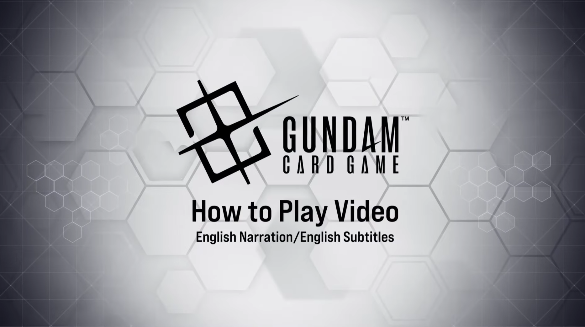 Video laden: How To Play Gundam TCG?
