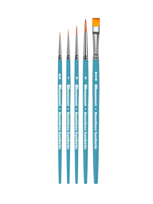 Dauntless Synthetikpinsel-Set