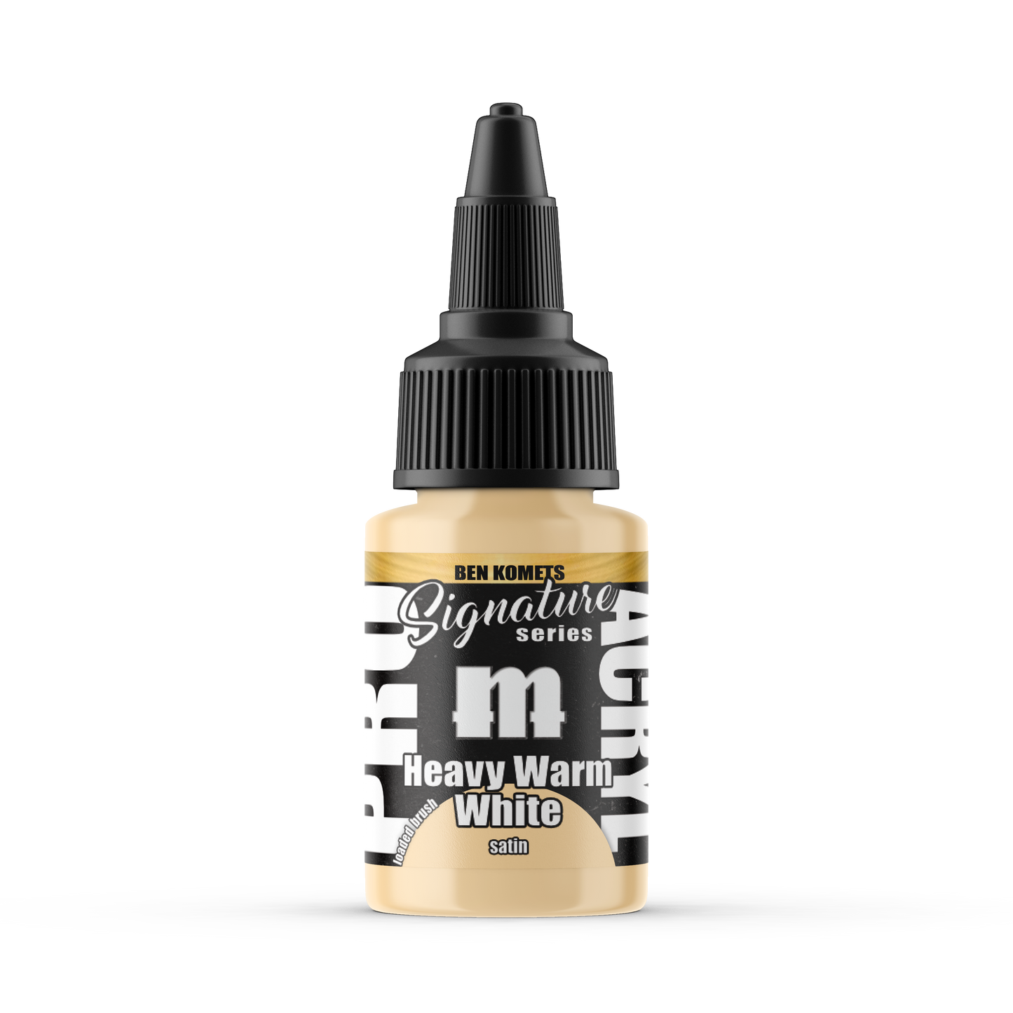 S18 - Pro Acryl Ben Komets Heavy Warm White