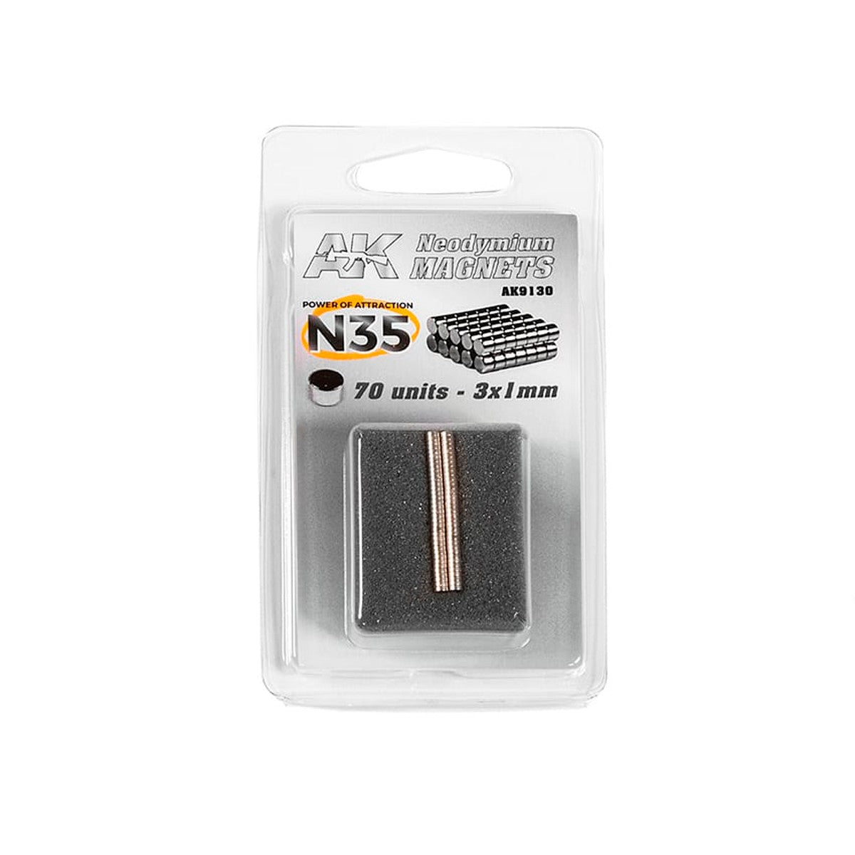 NEODYMIUM MAGNET 3×1 MM N35