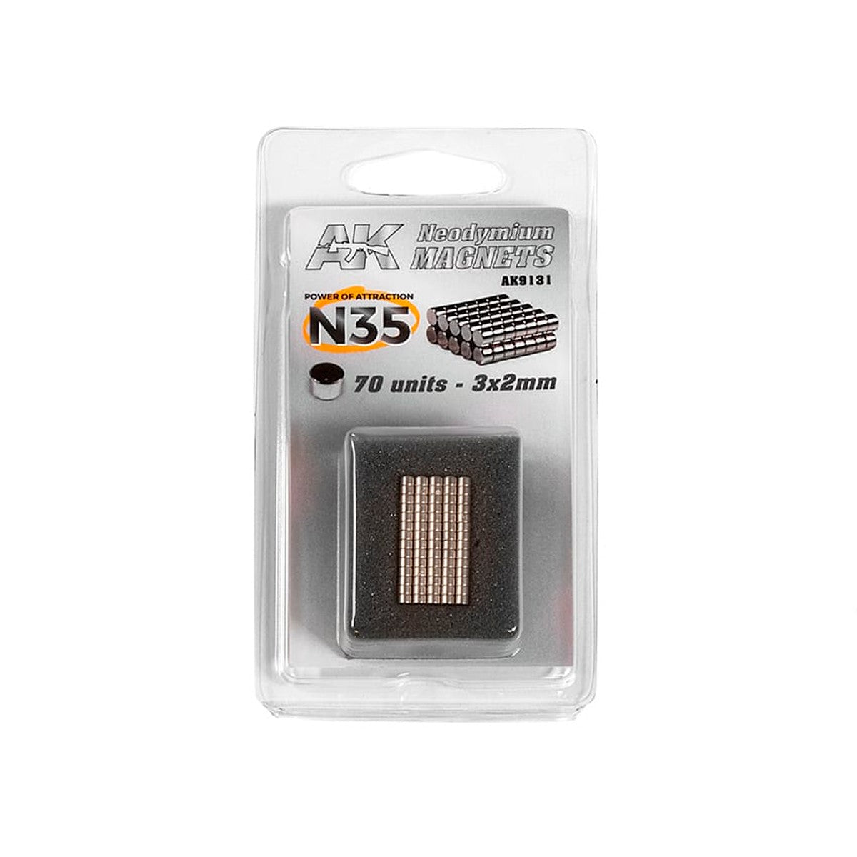 NEODYMIUM MAGNET 3×2 MM N35