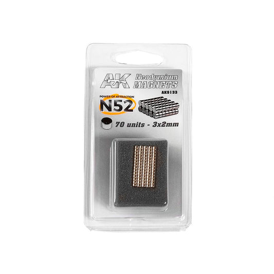 NEODYMIUM MAGNET 3×2 MM N52