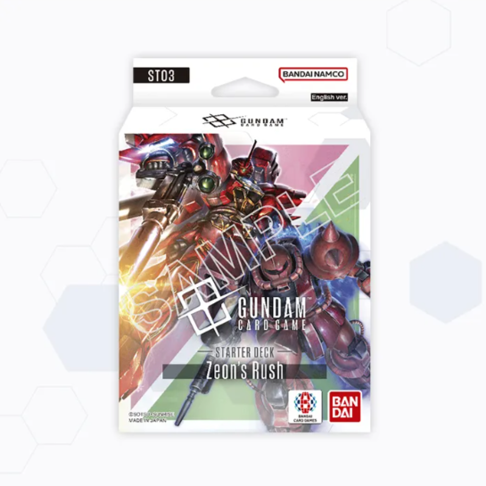 Gundam Card Game: Starter Deck (ST03) Zeon’s Rush