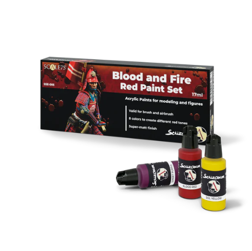 Scale 75 BLOOD and FIRE Paint Set