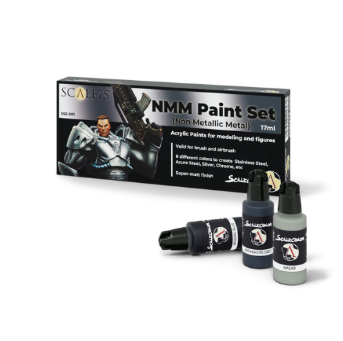 Scale 75 NMM (STEEL) Paint Set