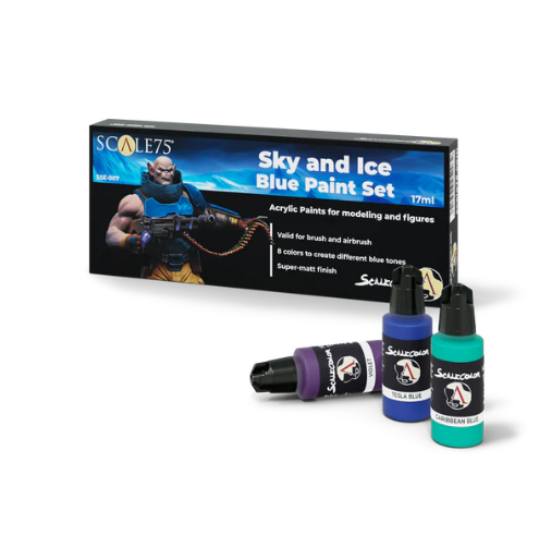 Scale 75 SKY and ICE Paint Set