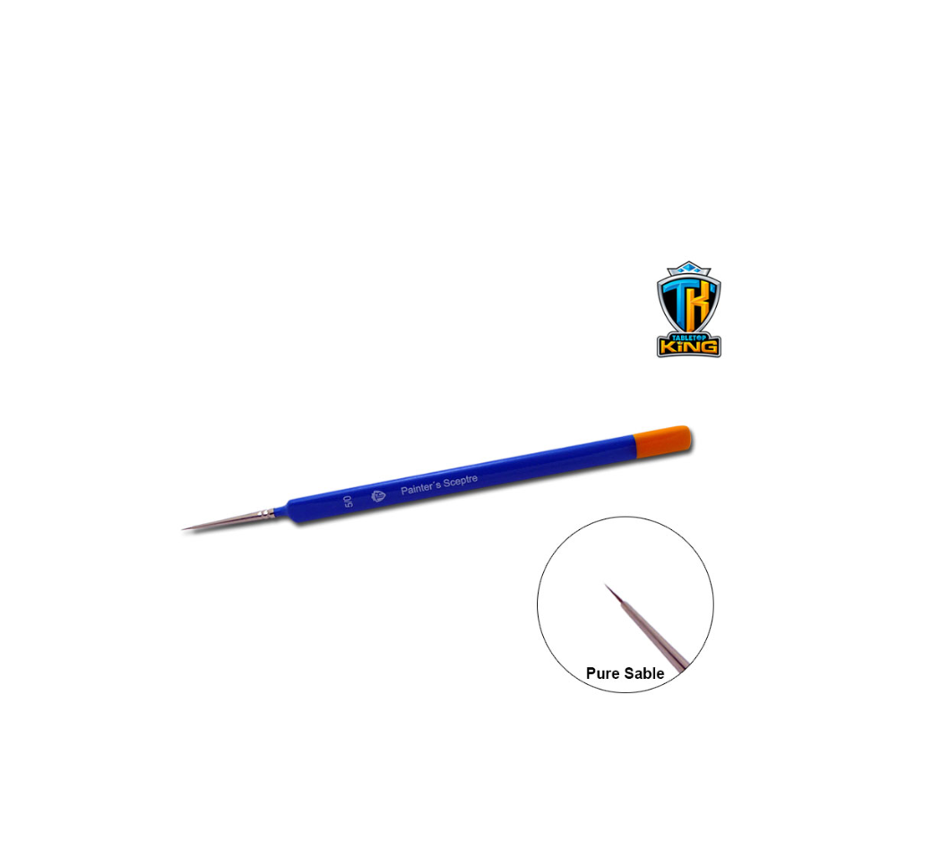 Tabletop-King - Painter's Sceptre Brush - Round – Size 4/0