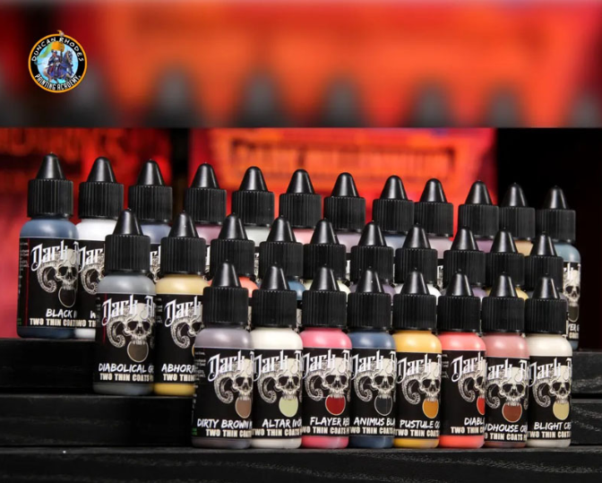 Two Thin Coats Paints - Dark Arts - Grimdark Paint Set (30x15mL)