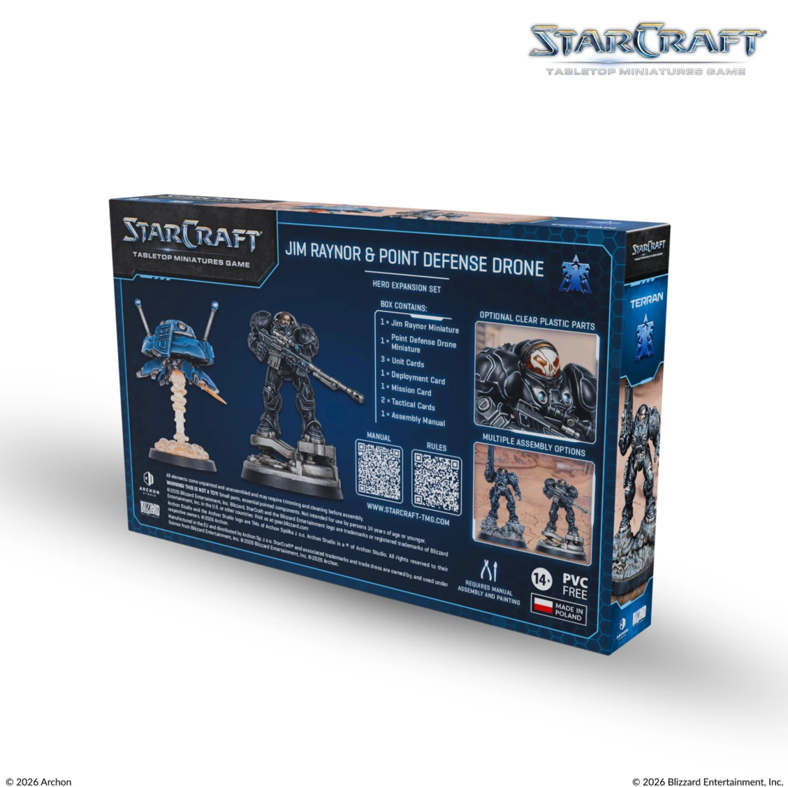 StarCraft® Jim Raynor (Raynor'S Raiders) - Terran - Hero Expansion Set