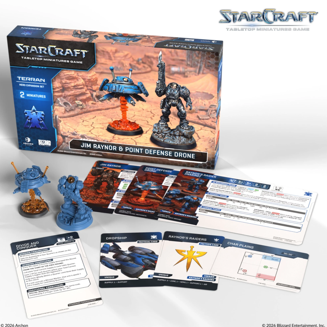 StarCraft® Jim Raynor (Raynor'S Raiders) - Terran - Hero Expansion Set