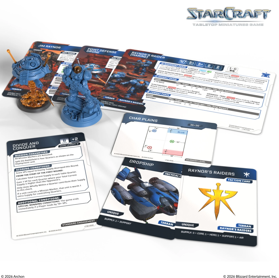StarCraft® Jim Raynor (Raynor'S Raiders) - Terran - Hero Expansion Set