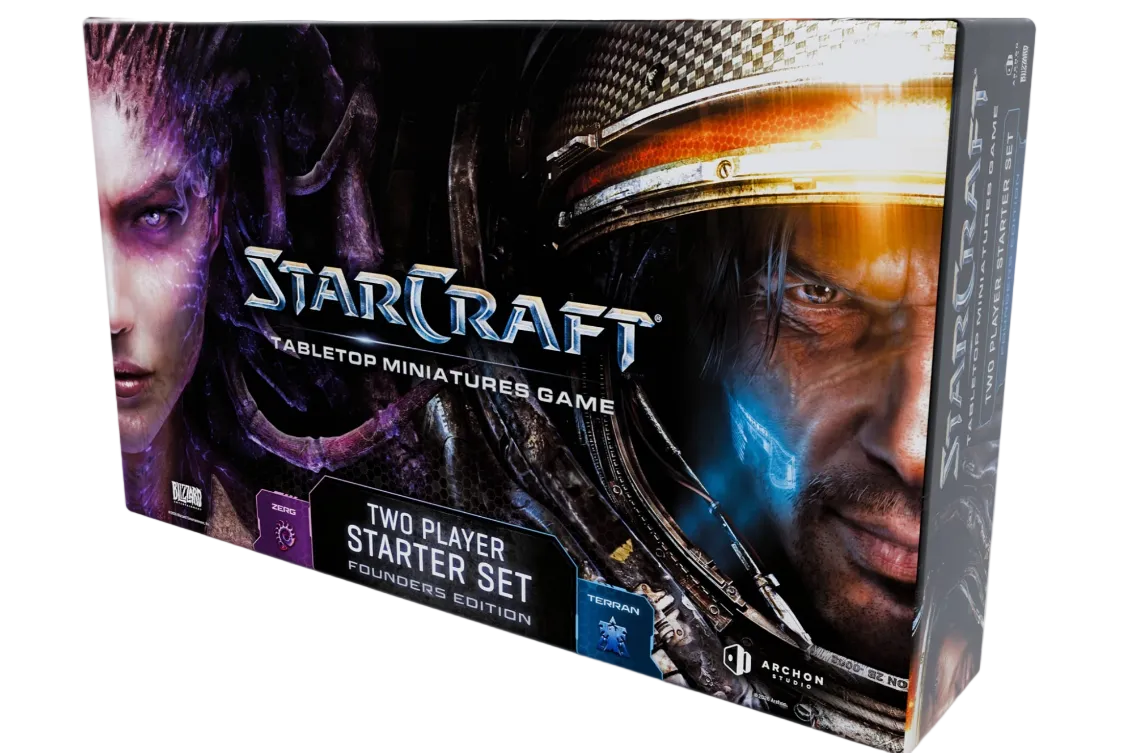 STARCRAFT® TWO PLAYER STARTER SET FOUNDERS EDITION