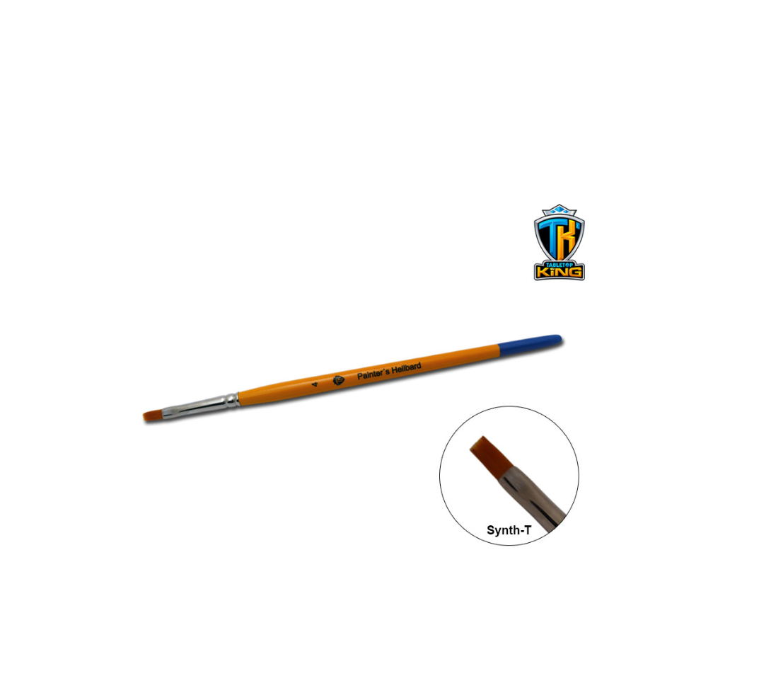 Tabletop-King - Painter's Hellbard Brush - Flat – Size 4