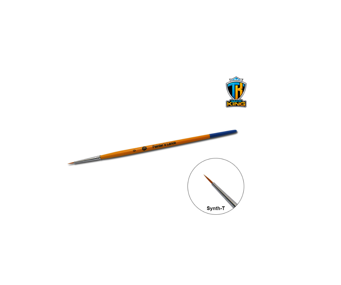 Tabletop-King - Painter's Lance Brush - Round – Size 0