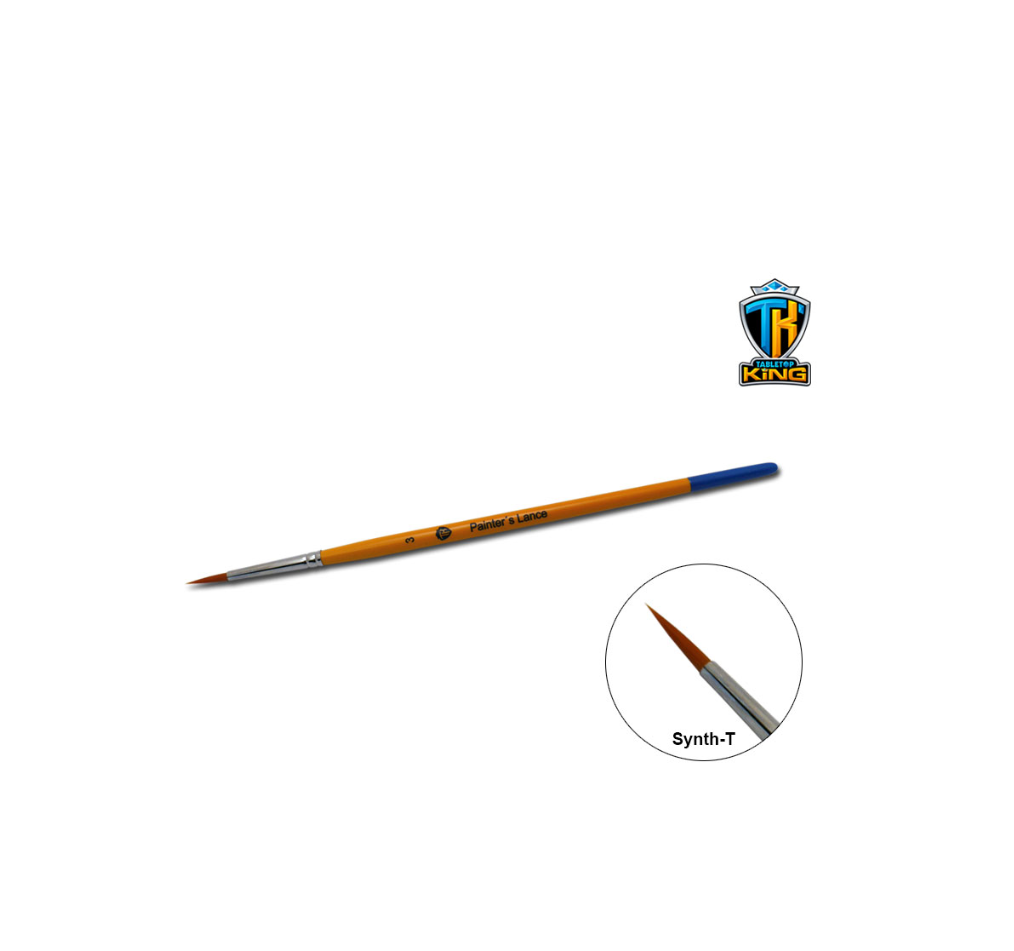 Tabletop-King - Painter's Lance Brush - Round – Size 3
