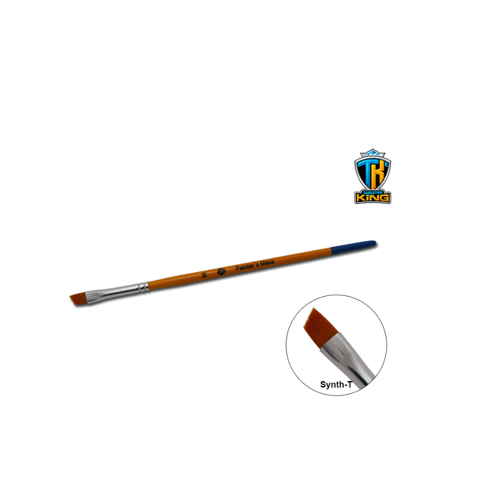 Tabletop-King - Painter's Mace Drybrush - Angluar – Size M