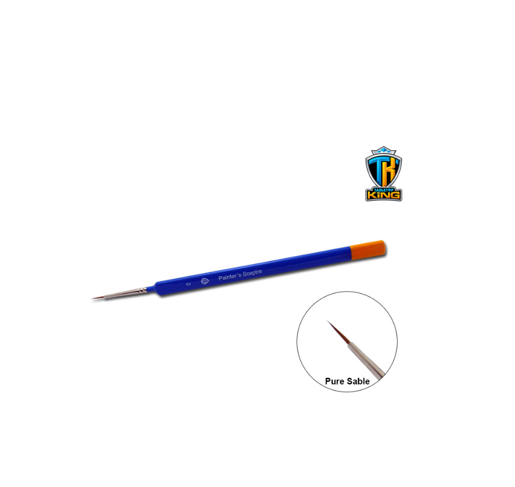 Tabletop-King - Painter's Sceptre Brush - Round – Size 0