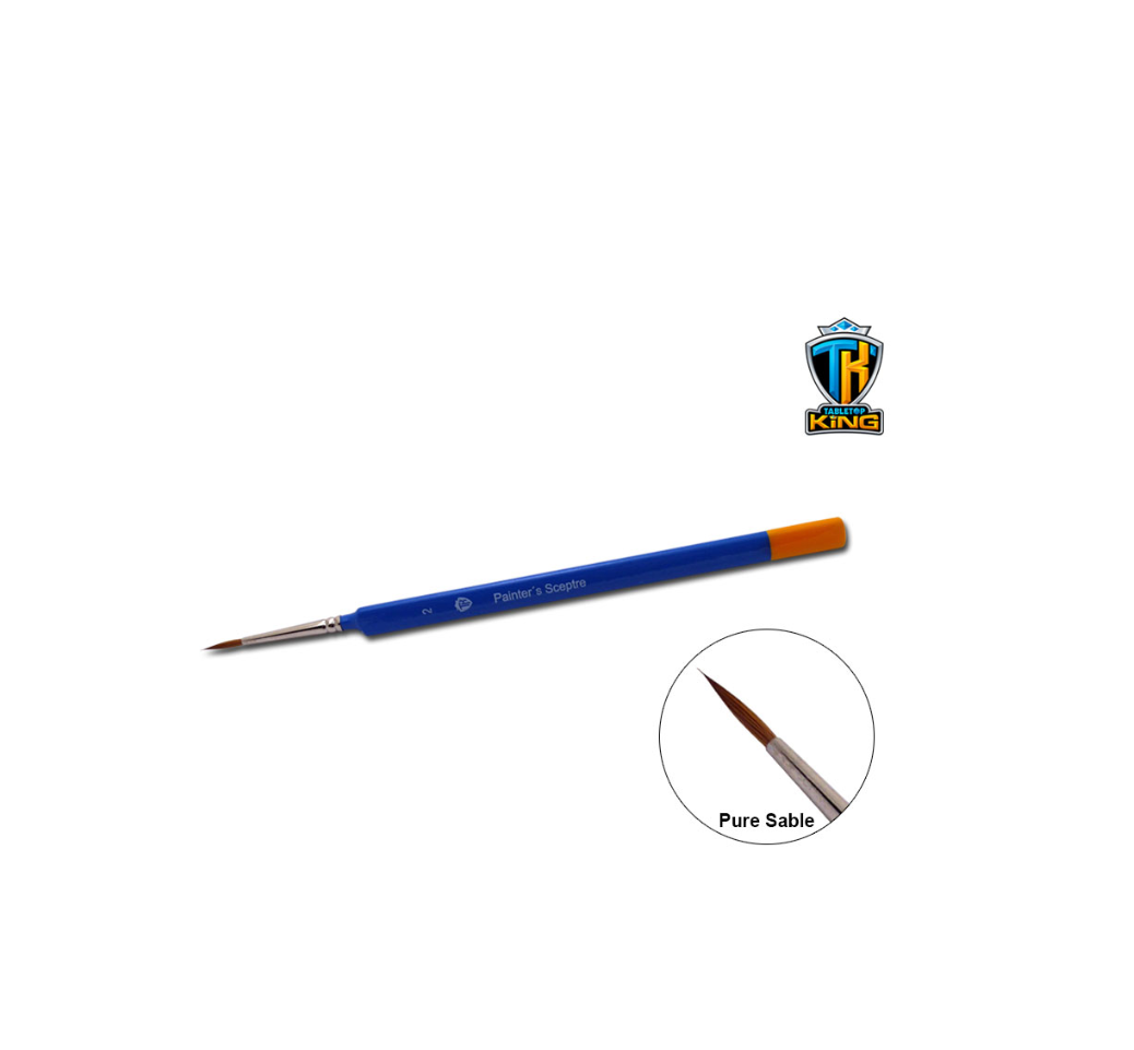 Tabletop-King - Painter's Sceptre Brush - Round – Size 2