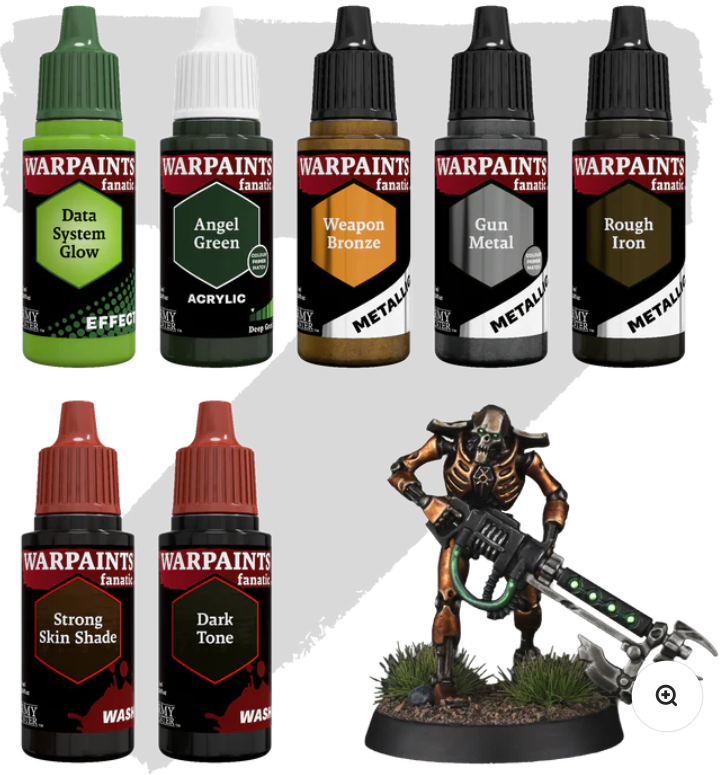 The Army Painter | Awakened Ancient Alloy | Combat Se7ens: Army Paint Set