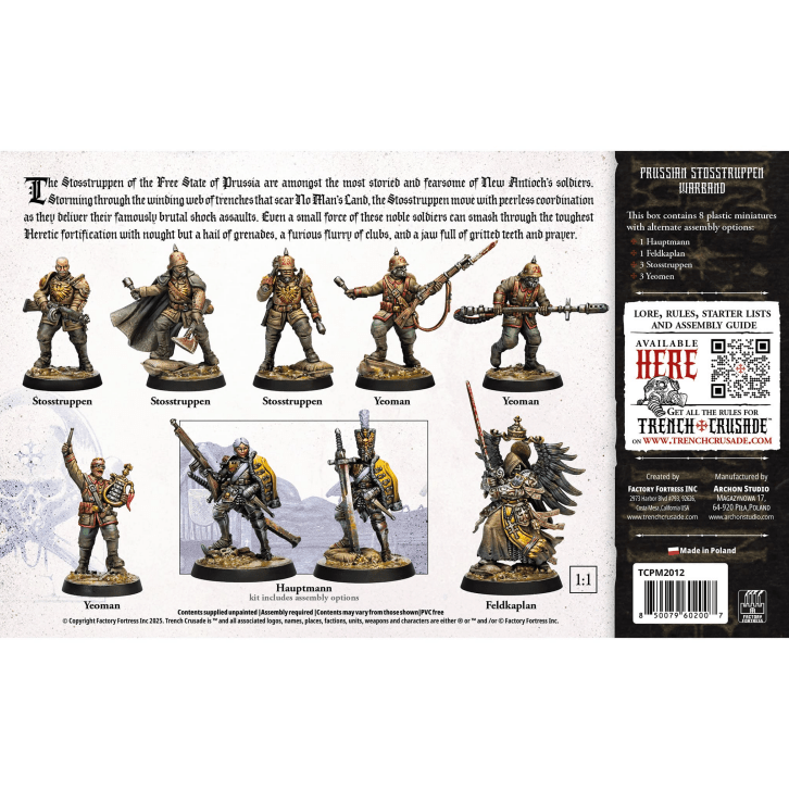 Trench Crusade: The Prussian Stosstruppen Warband