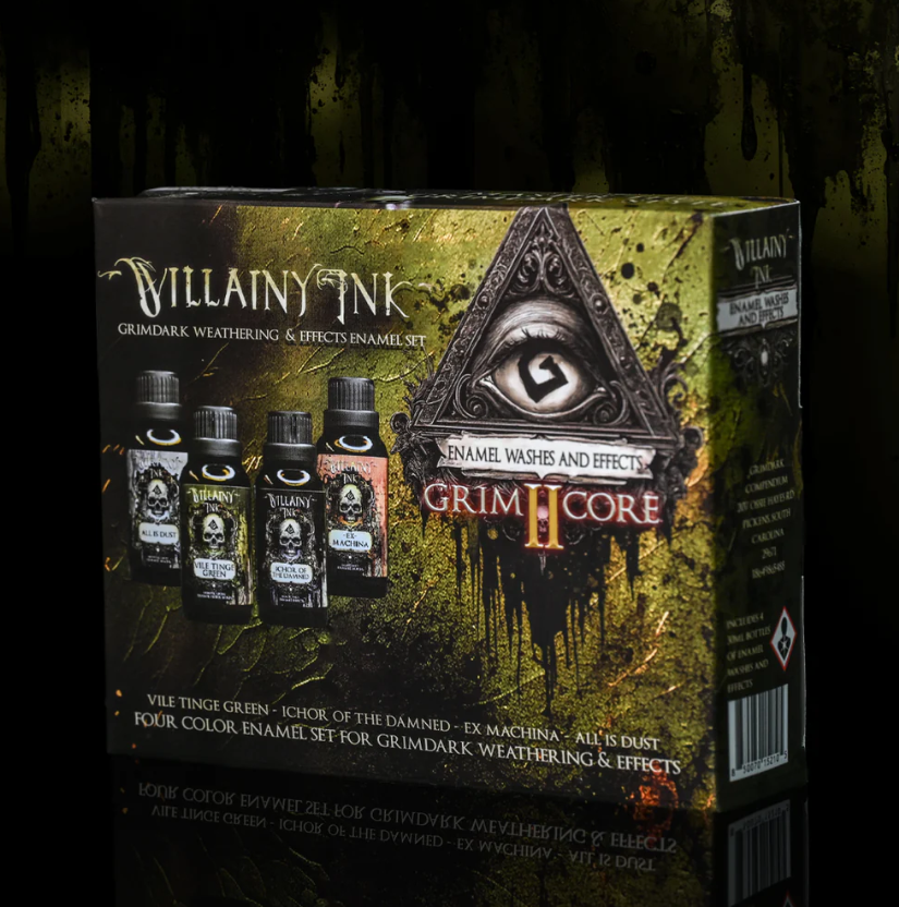 Villainy Ink Enamel - Grim Core Set 2 V3.0 (4x30 mL) (VI-019)